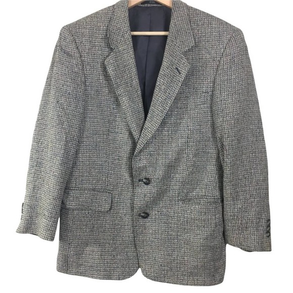 petrocelli Other - Petrocelli Multicolor Houndstooth Silk Suit Blazer Sport Coat